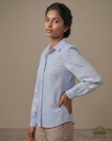 Cuban Collar SLV EMB Top - Flink