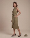 Forest Knot Button Down Dress