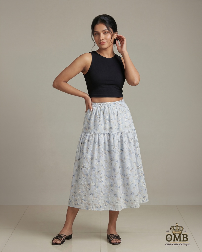 Belle Fleur Layered Skirt