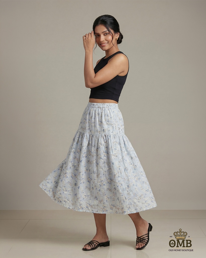 Belle Fleur Layered Skirt