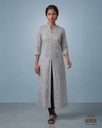 Button Front Kurti Top - Flink