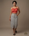 Amelia Button Down Skirt