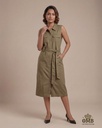 Forest Knot Button Down Dress