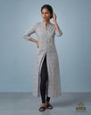 Button Front Kurti Top - Flink